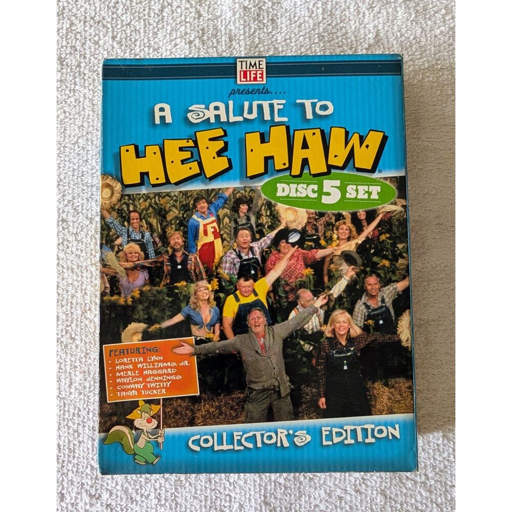 Hee Haw Collector’s Edition DVD Set 5 Disc Time Life Comedy Complete